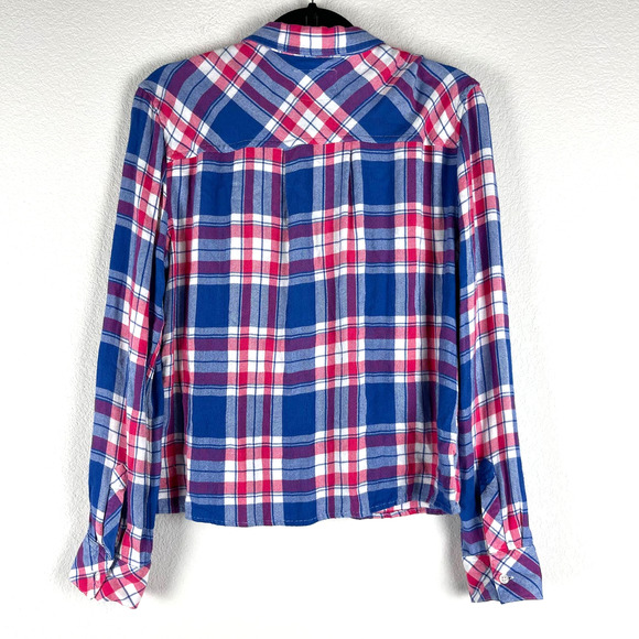 Rails Blue and Pink Plaid Button Down Shirt - Picture 9 of 9